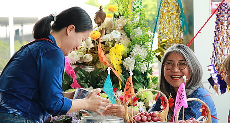 Celebrating Songkran Festival at Schaffner Thailand